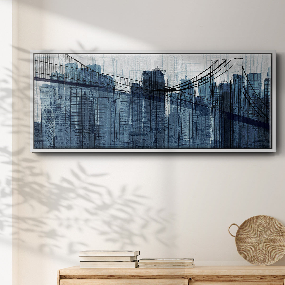 The Other Side - Floater Framed Canvas Print