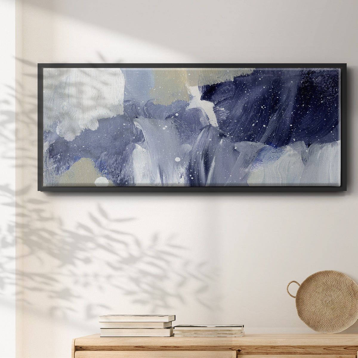 Sky Break II - Floater Framed Canvas Print