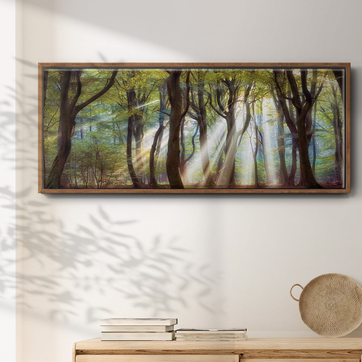 Majestic Morning - Floater Framed Canvas Print