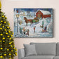 Sleigh Ride - Premium Gallery Wrapped Canvas  - Ready to Hang