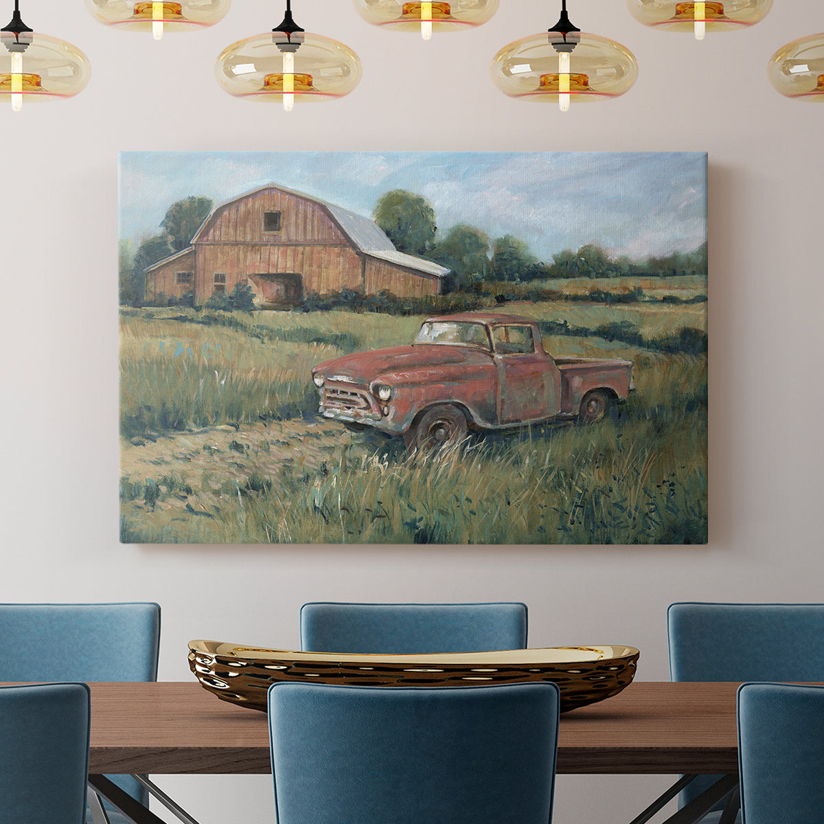 Rusting Away I - Canvas Art Print