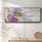 Frozen Floral I - Floater Framed Canvas Print