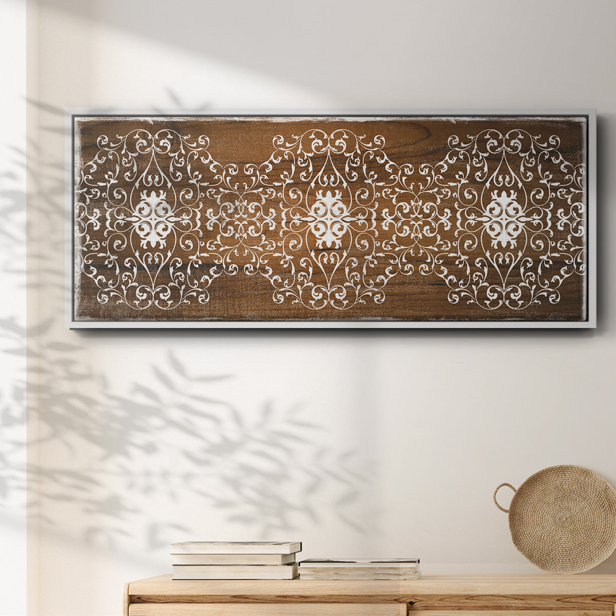 Boho Panel - Floater Framed Canvas Print