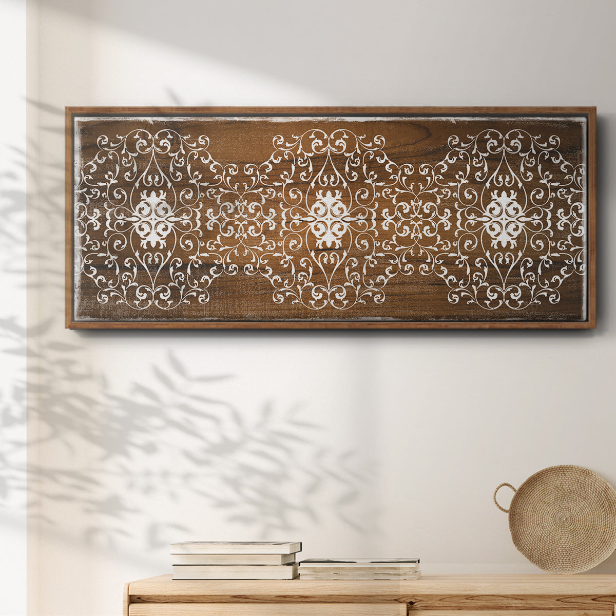 Boho Panel - Floater Framed Canvas Print