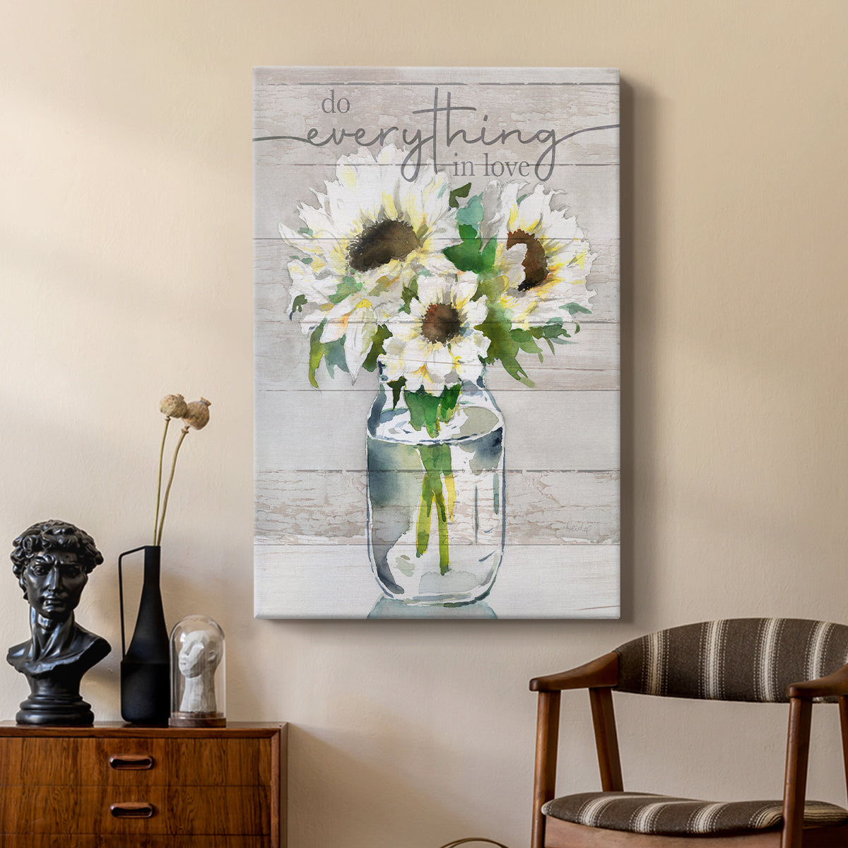 Do Everything In Love - Canvas Art Print