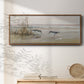 Early Risers I - Floater Framed Canvas Print