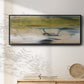 Aquatic Reflections II - Floater Framed Canvas Print