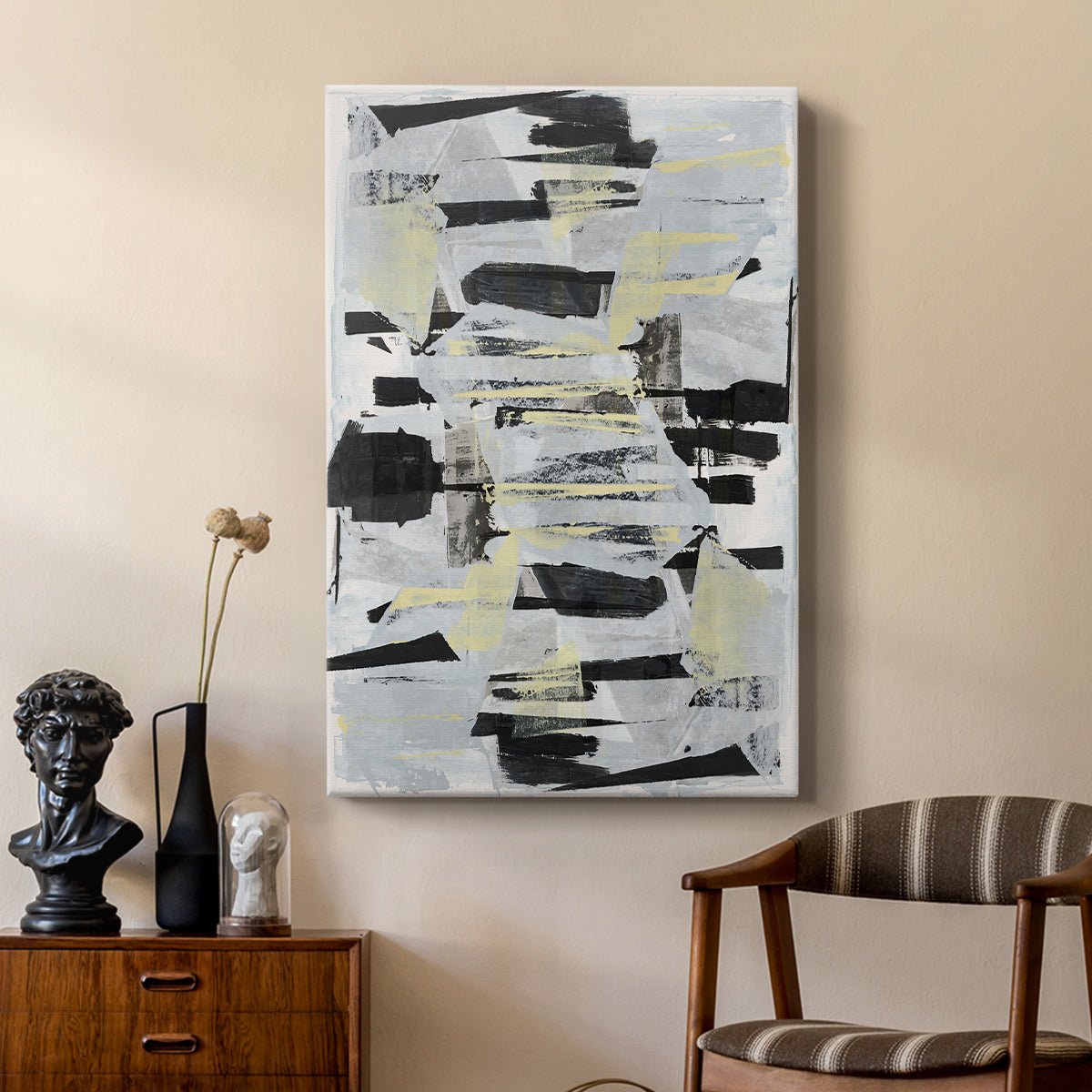 Tiles & Texture Abstract Angles IV - Canvas Art Print