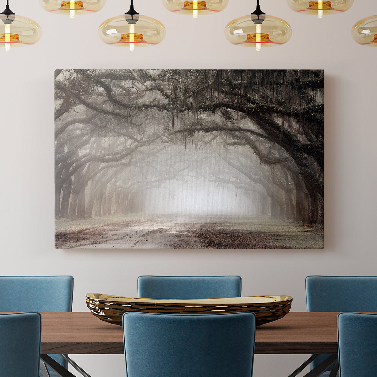 Timeless Plantation Drive - Canvas Art Print