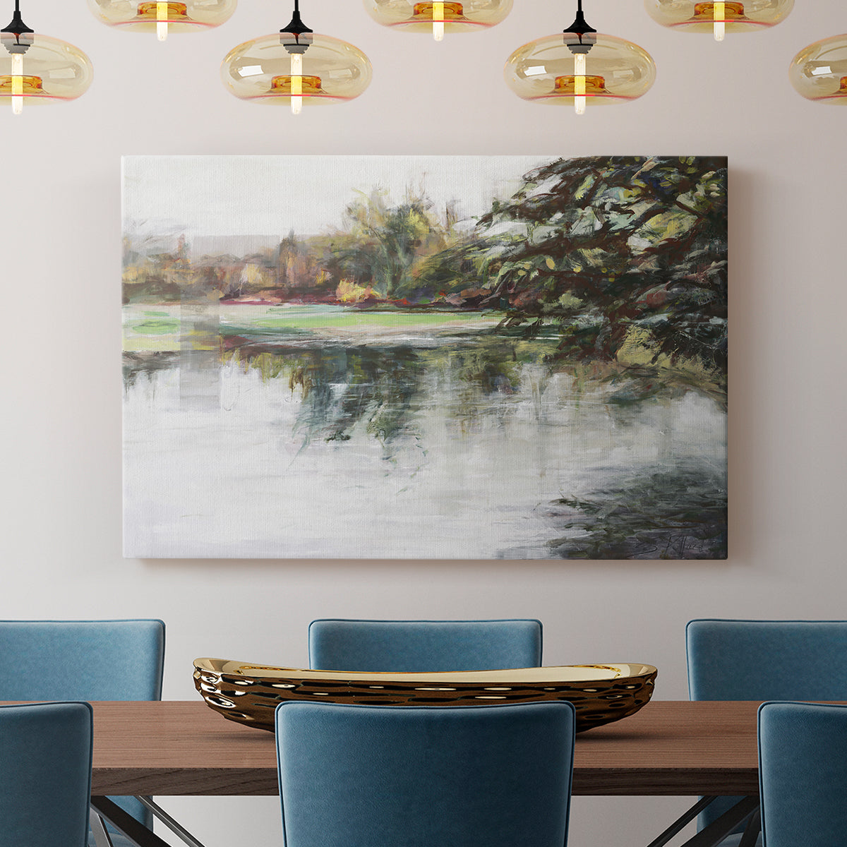Upon Reflection - Canvas Art Print