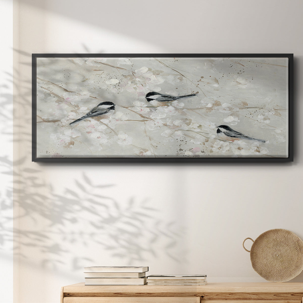Nature's Confetti II - Floater Framed Canvas Print