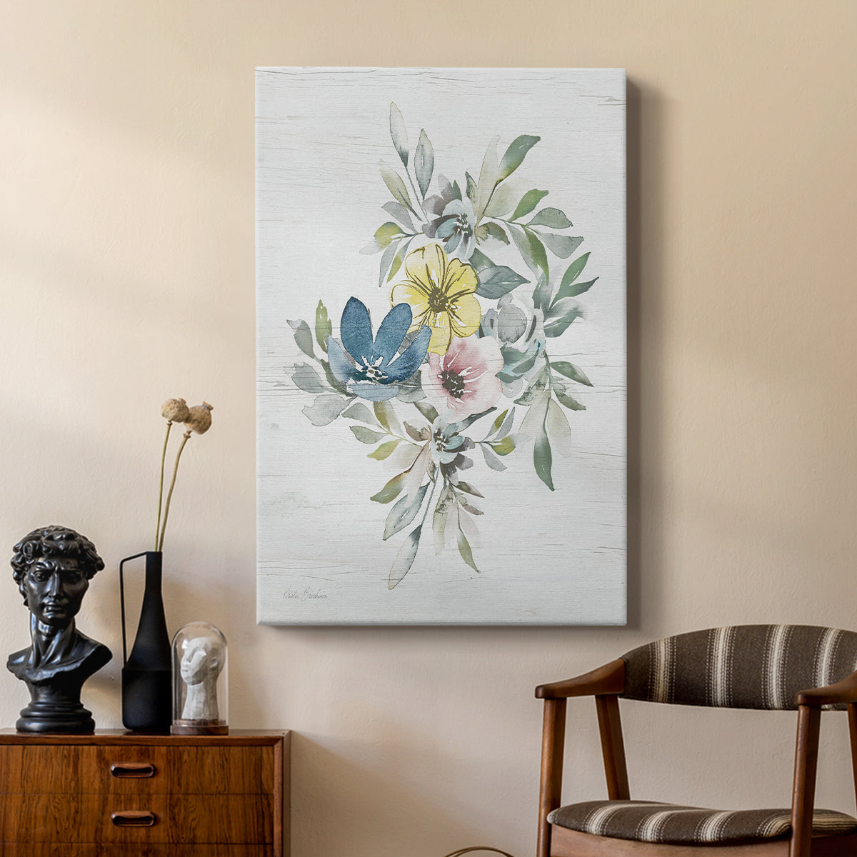 Spring Meadow Arrangement II - Canvas Art Print