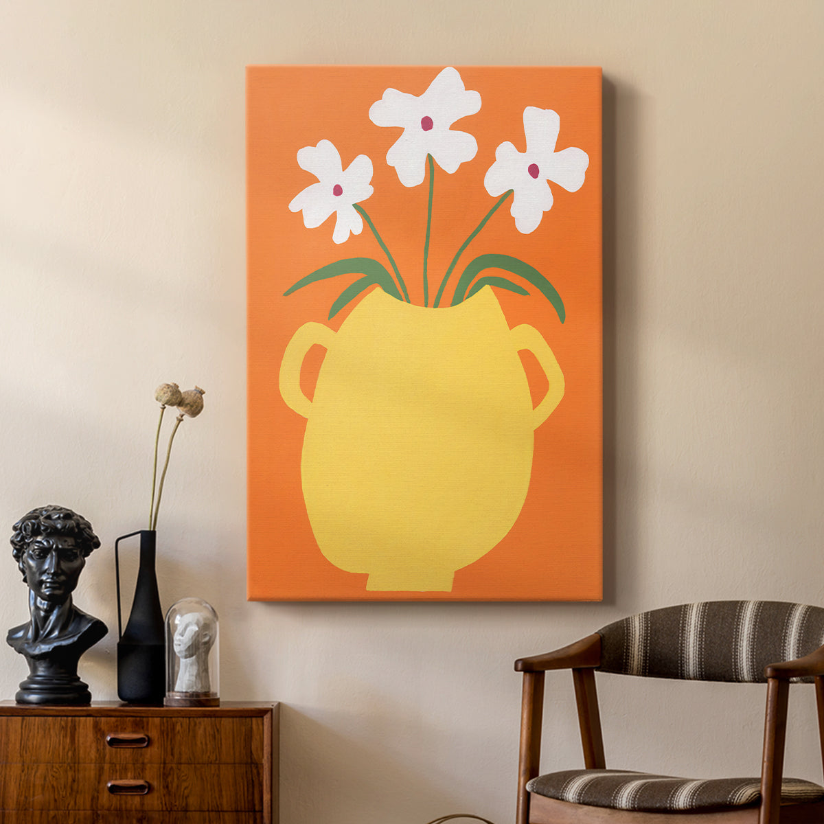 Modern Blooms II - Canvas Art Print