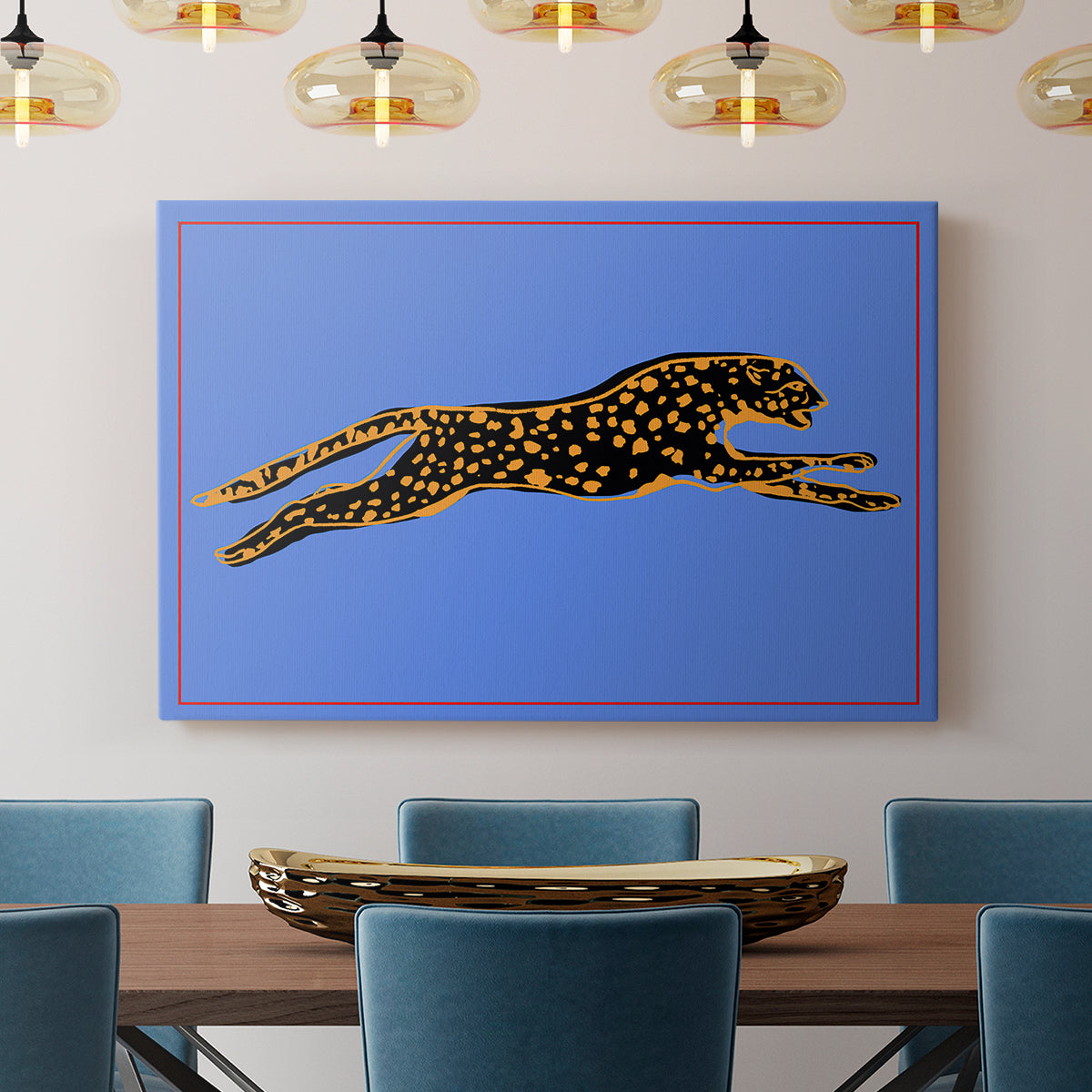 The Wild Leopard II - Canvas Art Print