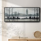 Morning London - Floater Framed Canvas Print