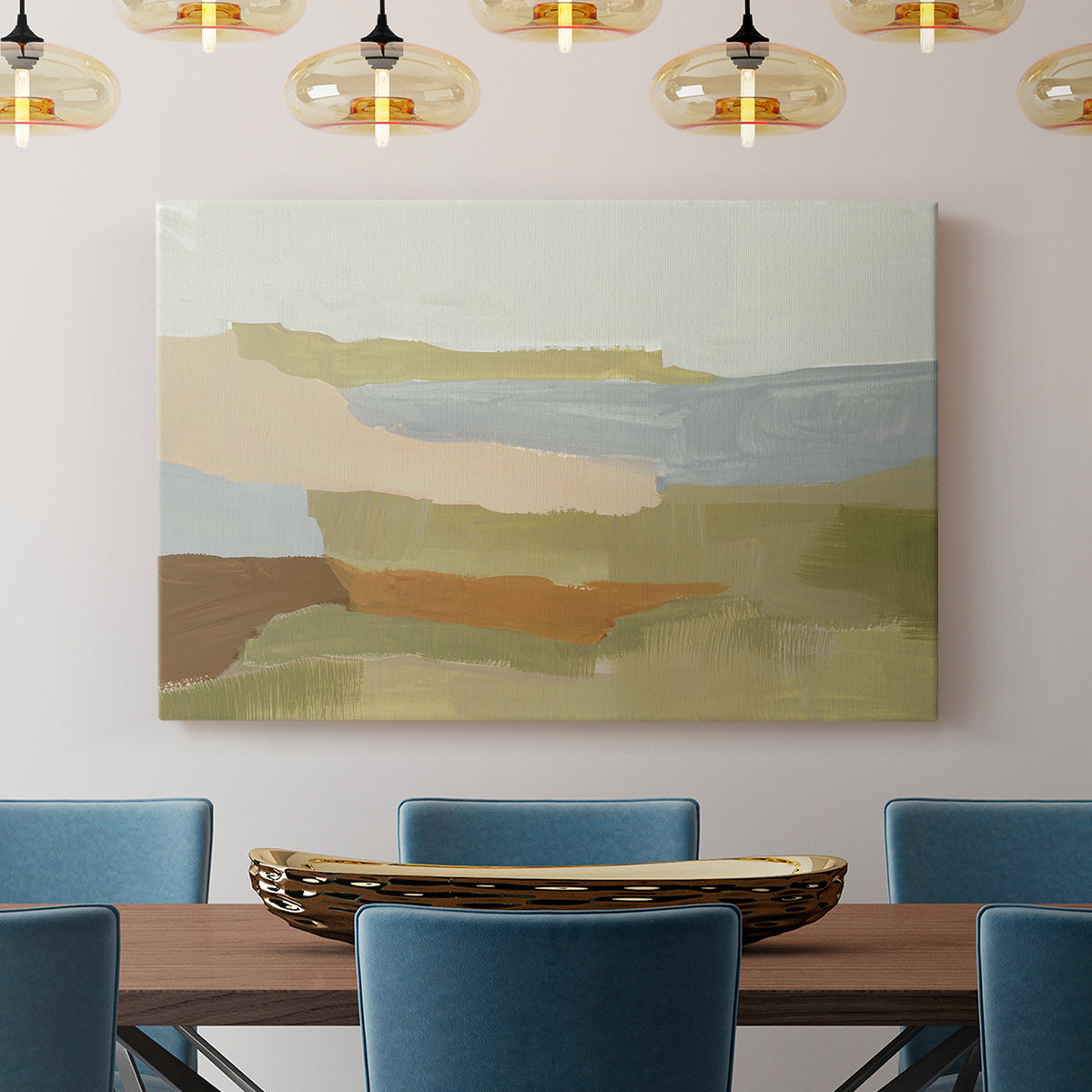 Stacked Landscape IV - Canvas Art Print