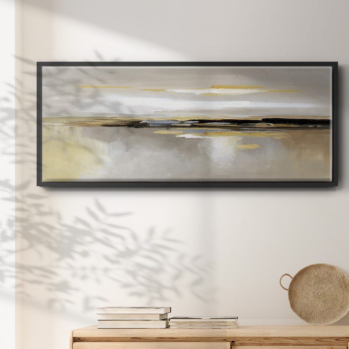 Silver Lining - Floater Framed Canvas Print