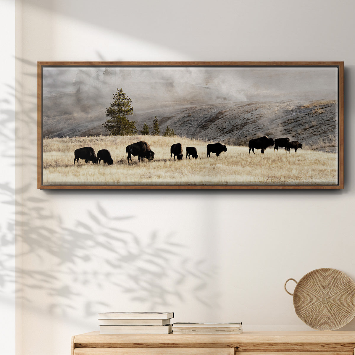 Heading Home - Floater Framed Canvas Print