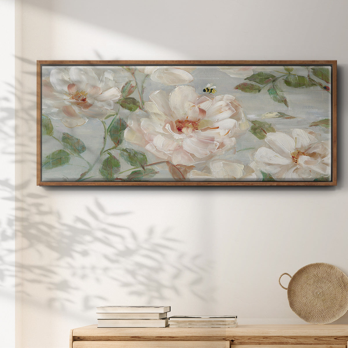 Summer Serenade - Floater Framed Canvas Print