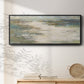 Misty Coast - Floater Framed Canvas Print