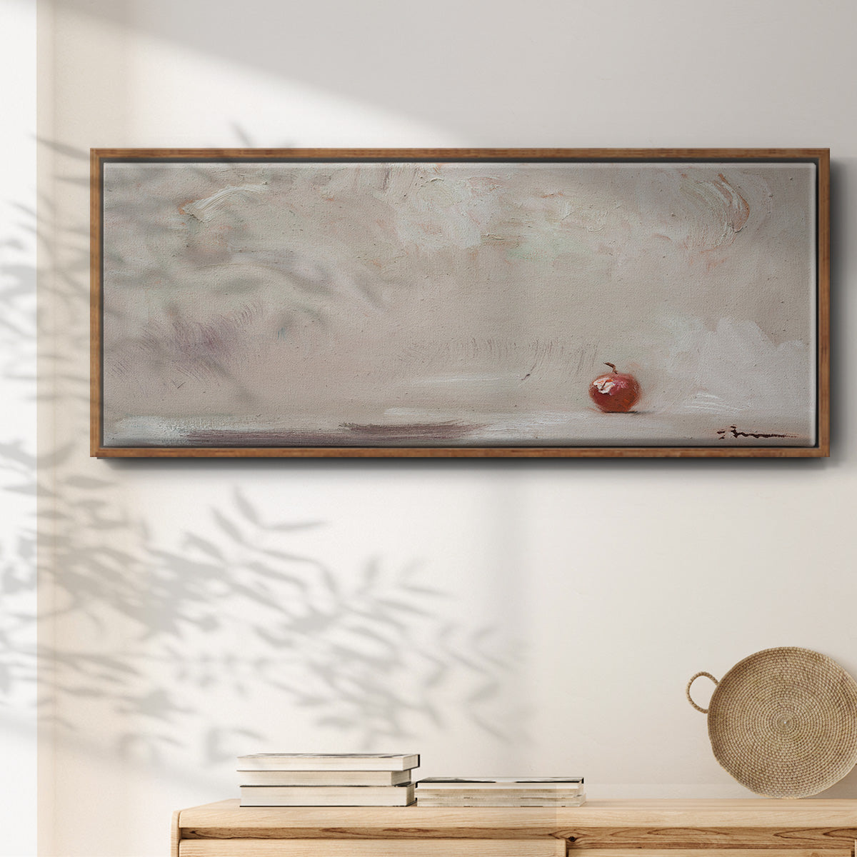 Crabby Apple - Floater Framed Canvas Print
