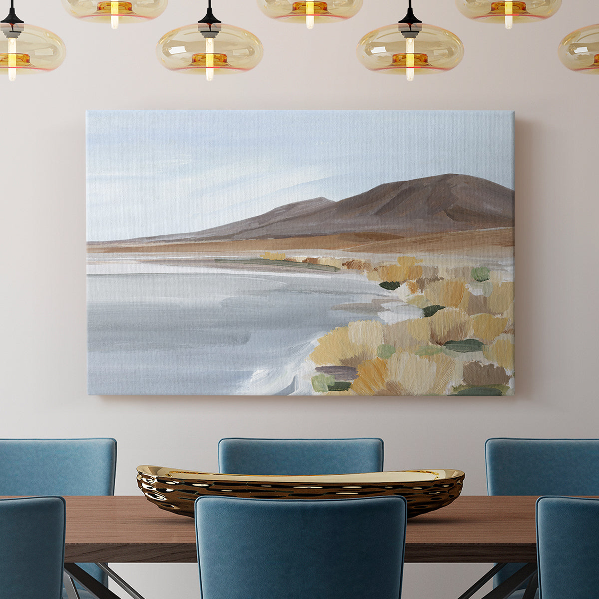 Desert Oasis Study I - Canvas Art Print