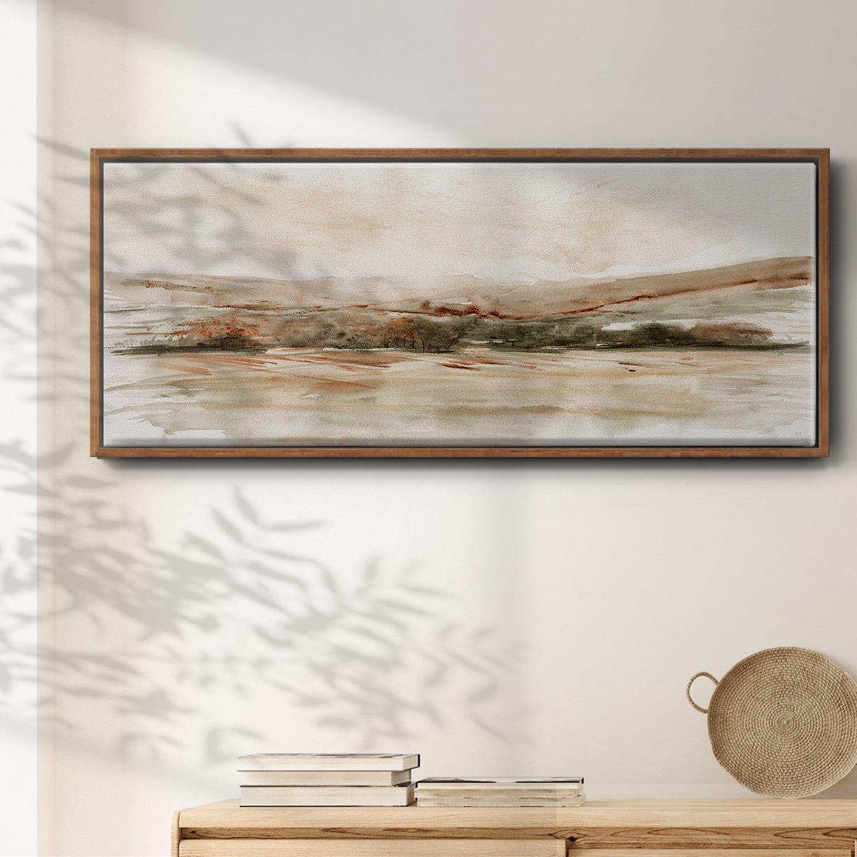 Fall Beech Mountain - Floater Framed Canvas Print