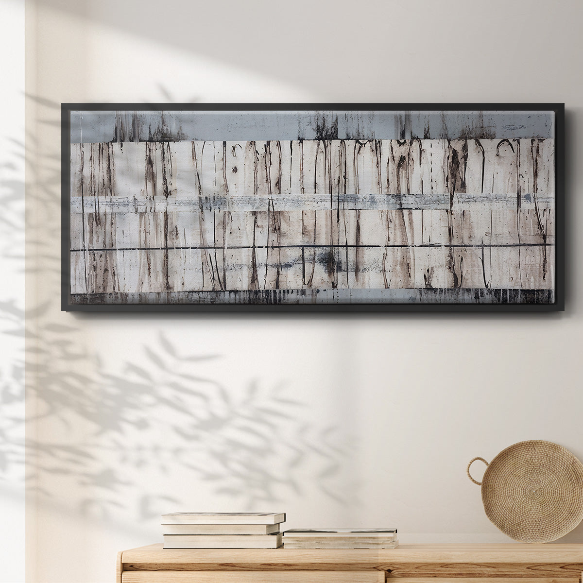 Granite - Floater Framed Canvas Print