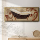 Renaissance Bath I - Floater Framed Canvas Print