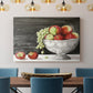 Watercolor Fruit Bowl I - Canvas Art Print