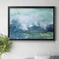 Distant Rain - Modern Framed Canvas Print