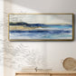 Indigo Bay - Floater Framed Canvas Print