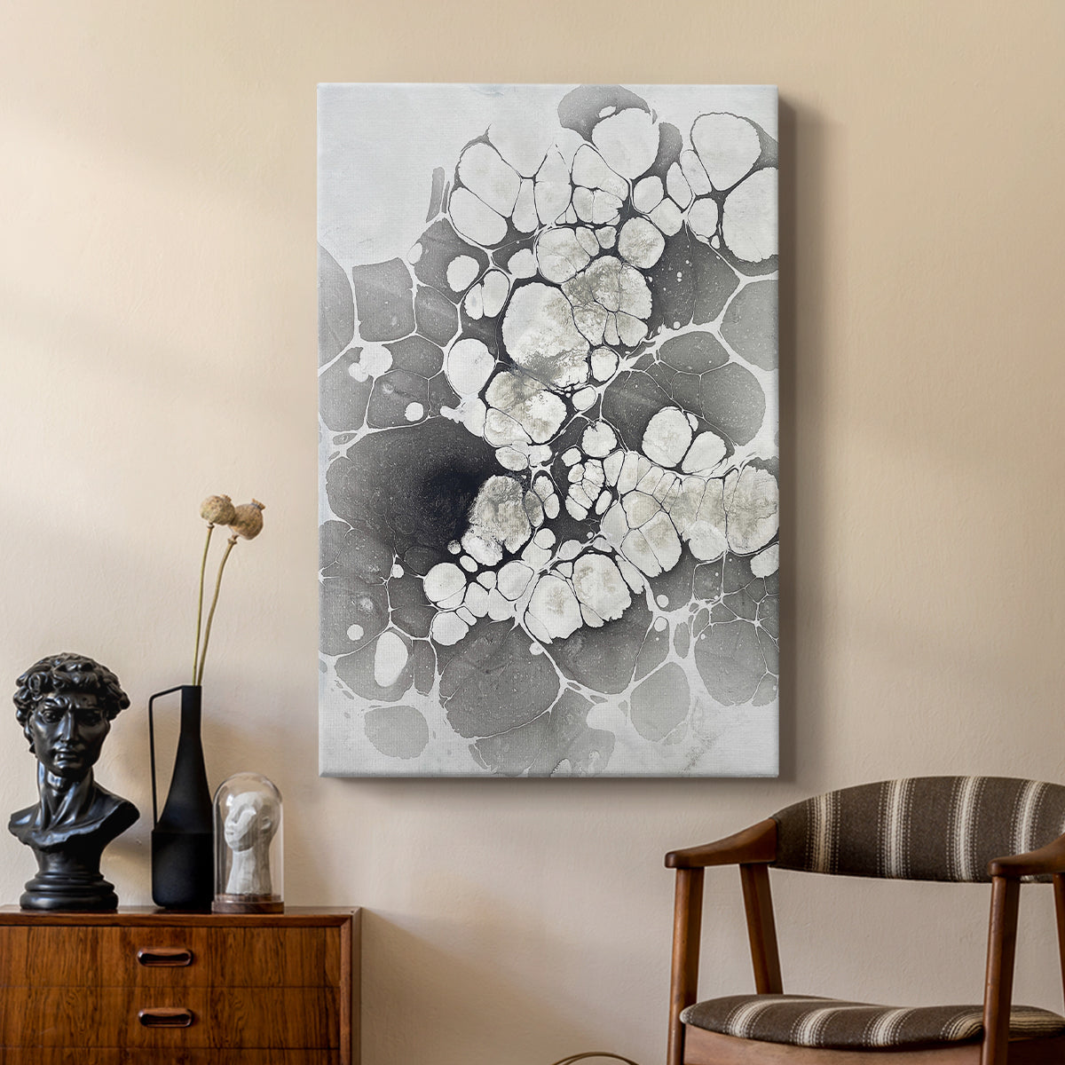 Marbling VII - Canvas Art Print