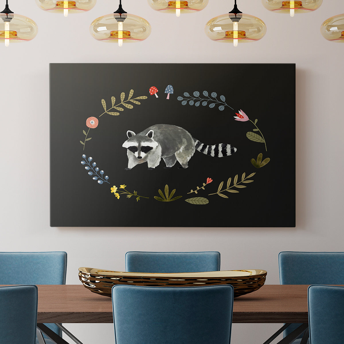 Critter & Foliage IV - Canvas Art Print