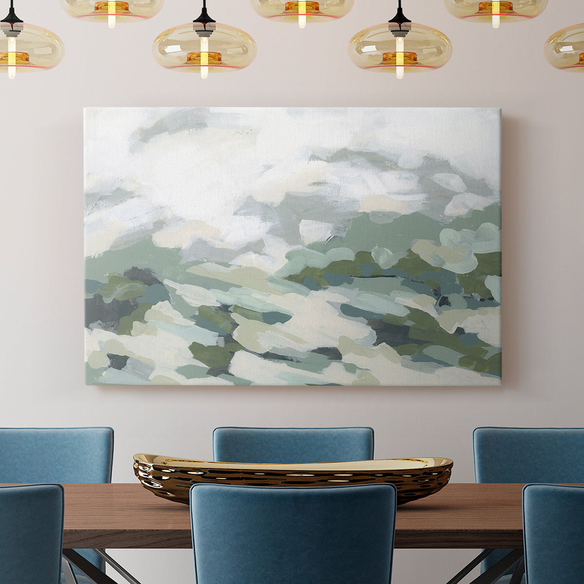 Verdant Hillside I - Canvas Art Print