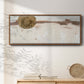 Winter Medallion IV - Floater Framed Canvas Print