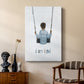 Boy on a Swing - Canvas Art Print