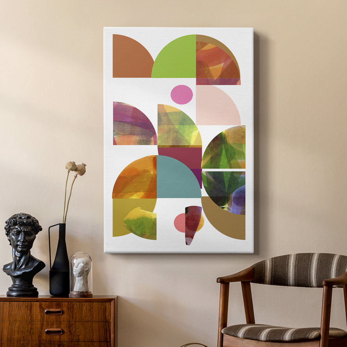 Dorset Shapes II - Canvas Art Print
