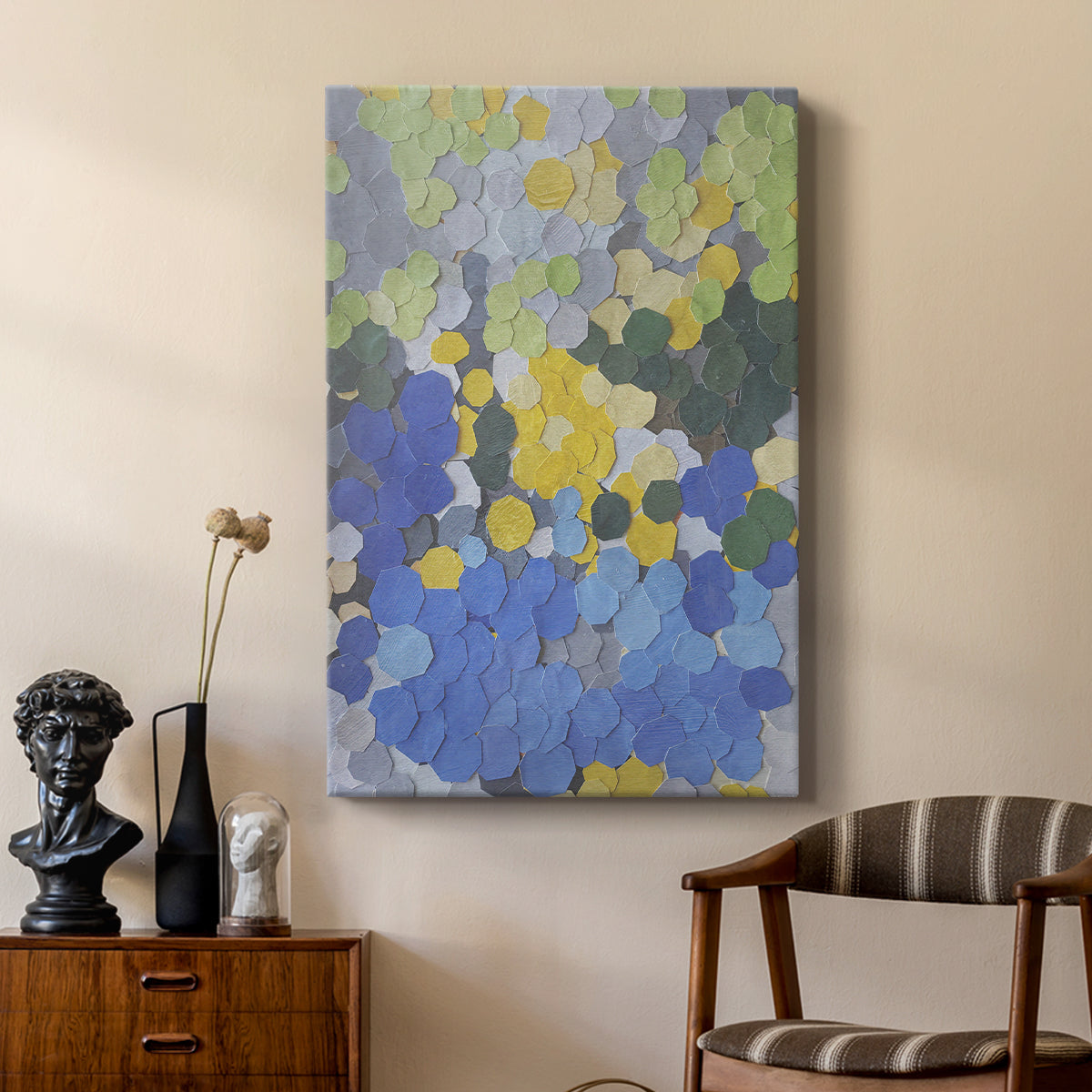 Lake Como Garden - Canvas Art Print