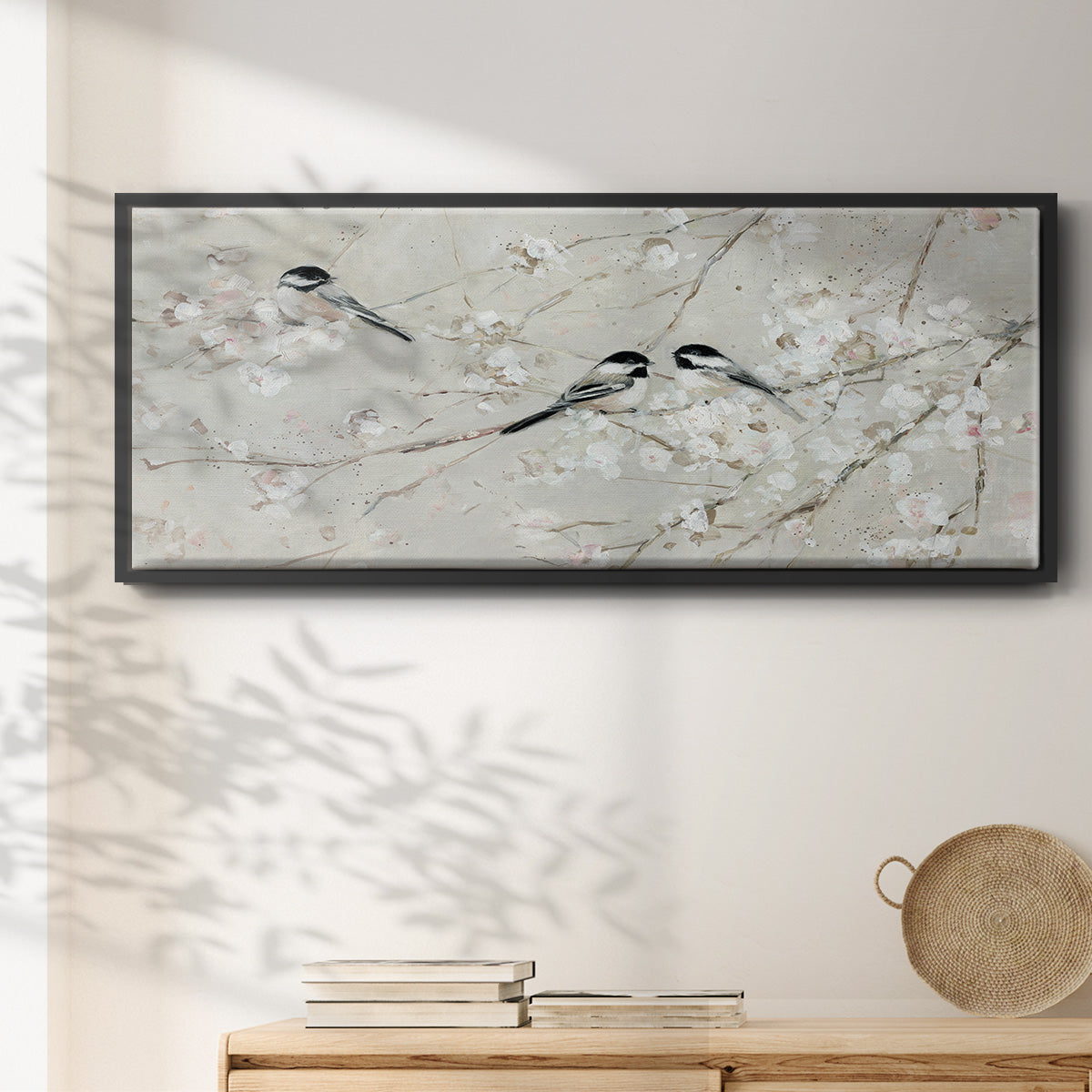 Nature's Confetti I - Floater Framed Canvas Print