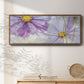 Frozen Floral II - Floater Framed Canvas Print