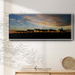 Sunlit Horses V - Floater Framed Canvas Print
