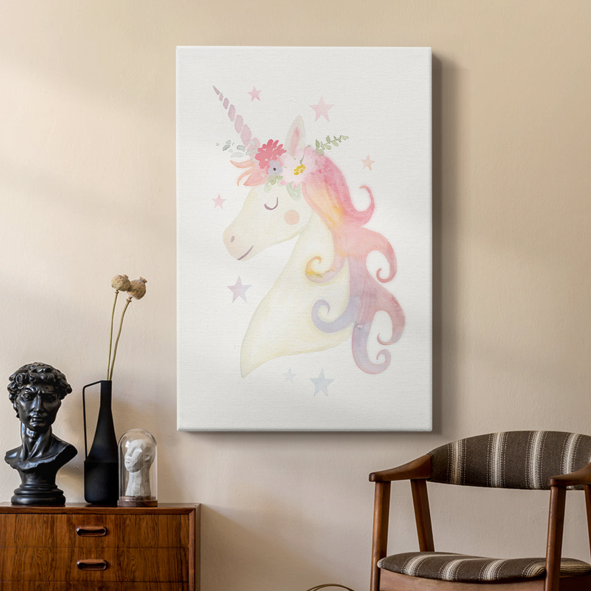 Sweet Unicorn I - Canvas Art Print