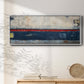 Dock 5 - Floater Framed Canvas Print