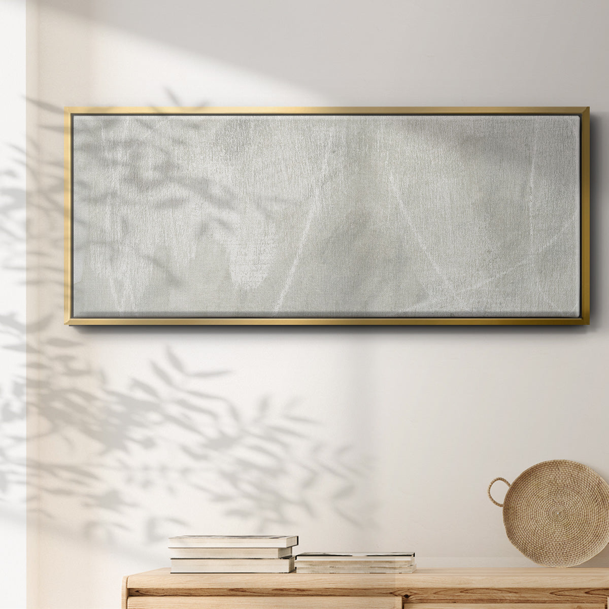 Stone Shadows II - Floater Framed Canvas Print