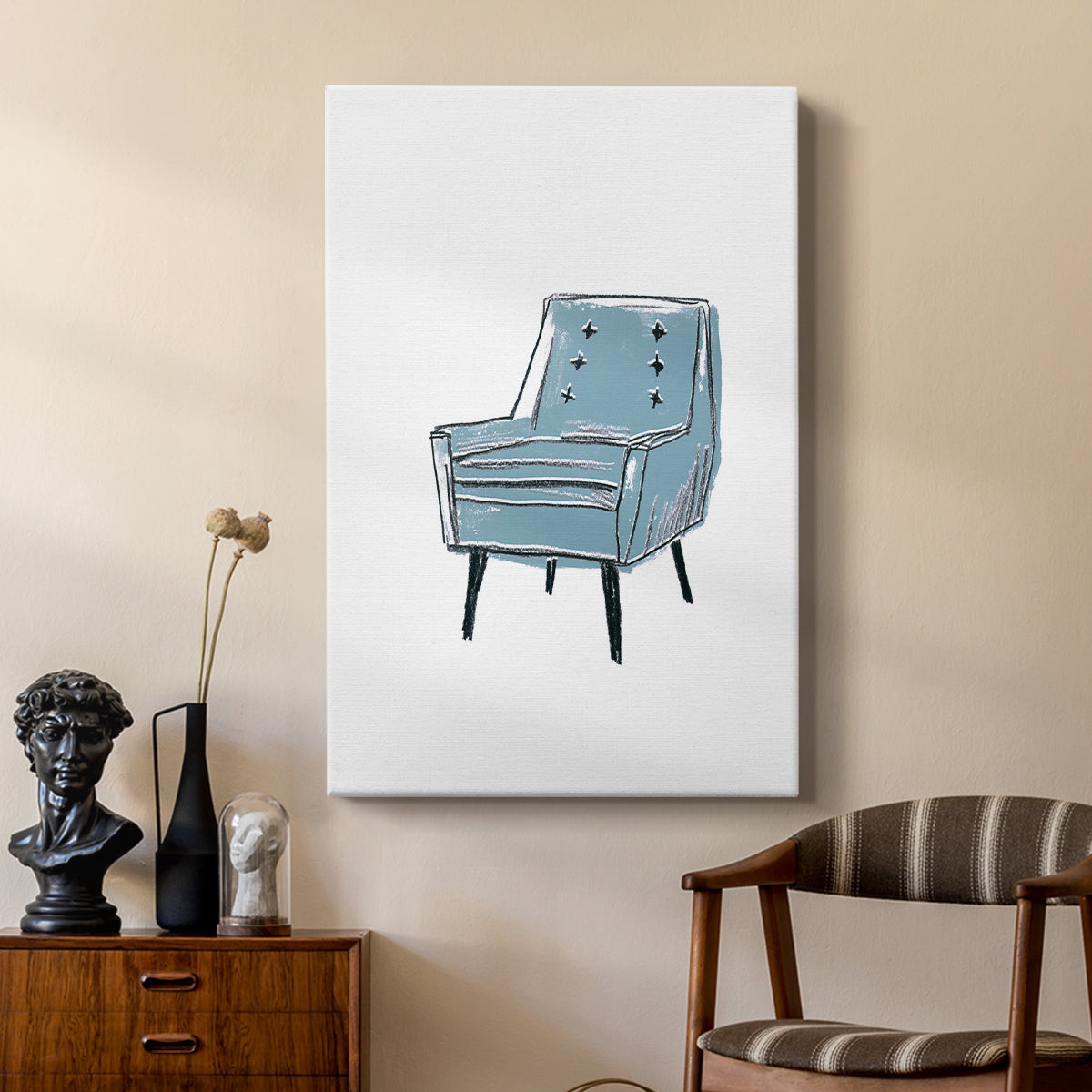 Take a Seat X - Canvas Art Print