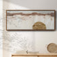 Winter Medallion III - Floater Framed Canvas Print