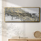 Mistral IV in White - Floater Framed Canvas Print