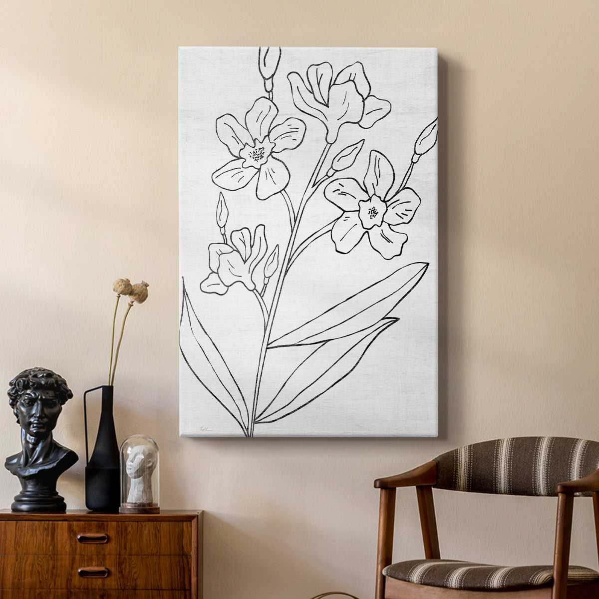 Botanical Sketch I - Canvas Art Print