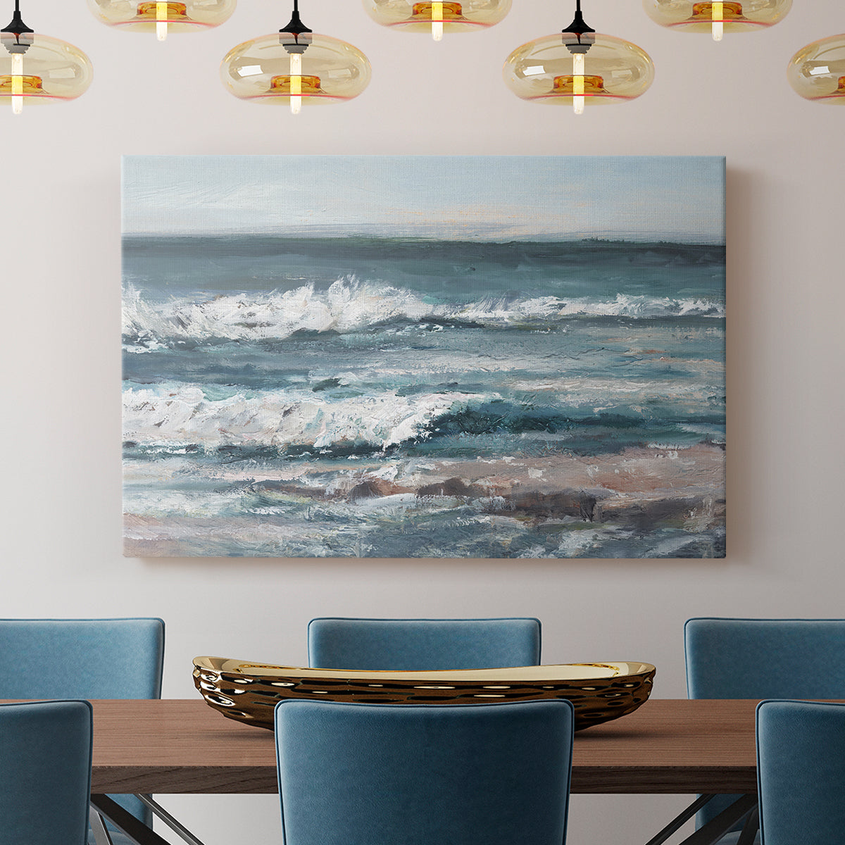 Ocean Breakers I - Canvas Art Print